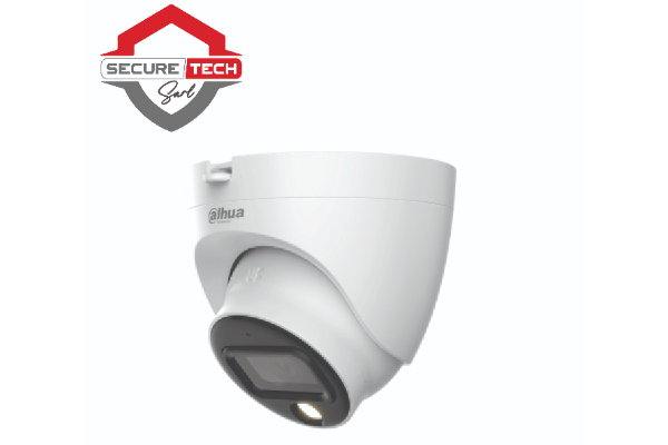 Caméra Eyeball HDCVI Dahua 5MP Full-Color DH-HAC-HDW1509TLQP-LED - Prix Cameroun