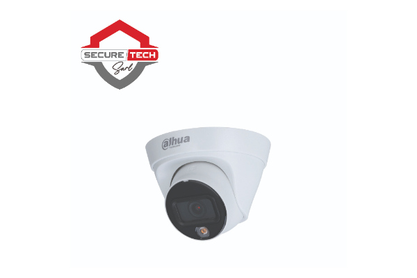 Caméra IP Eyeball Dahua 4MP Full-Color DH-IPC-HDW1439T1-LED - Prix Cameroun